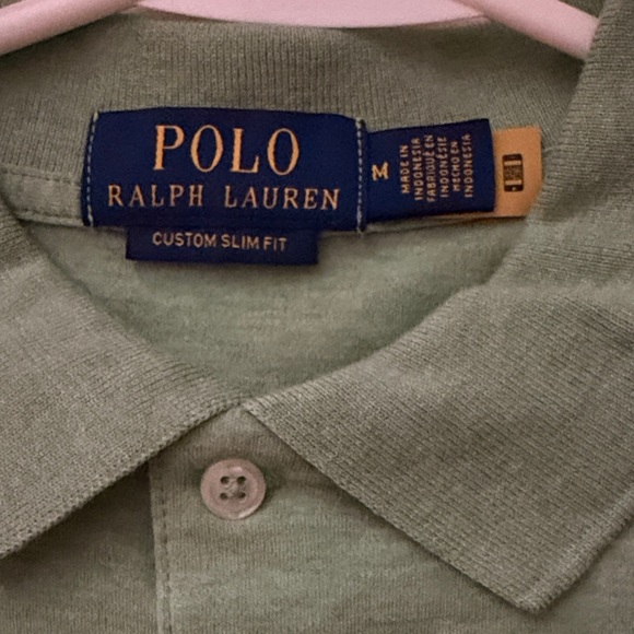 Polo by Ralph Lauren Men's Sage Polo Shirt - Picture 3 of 3